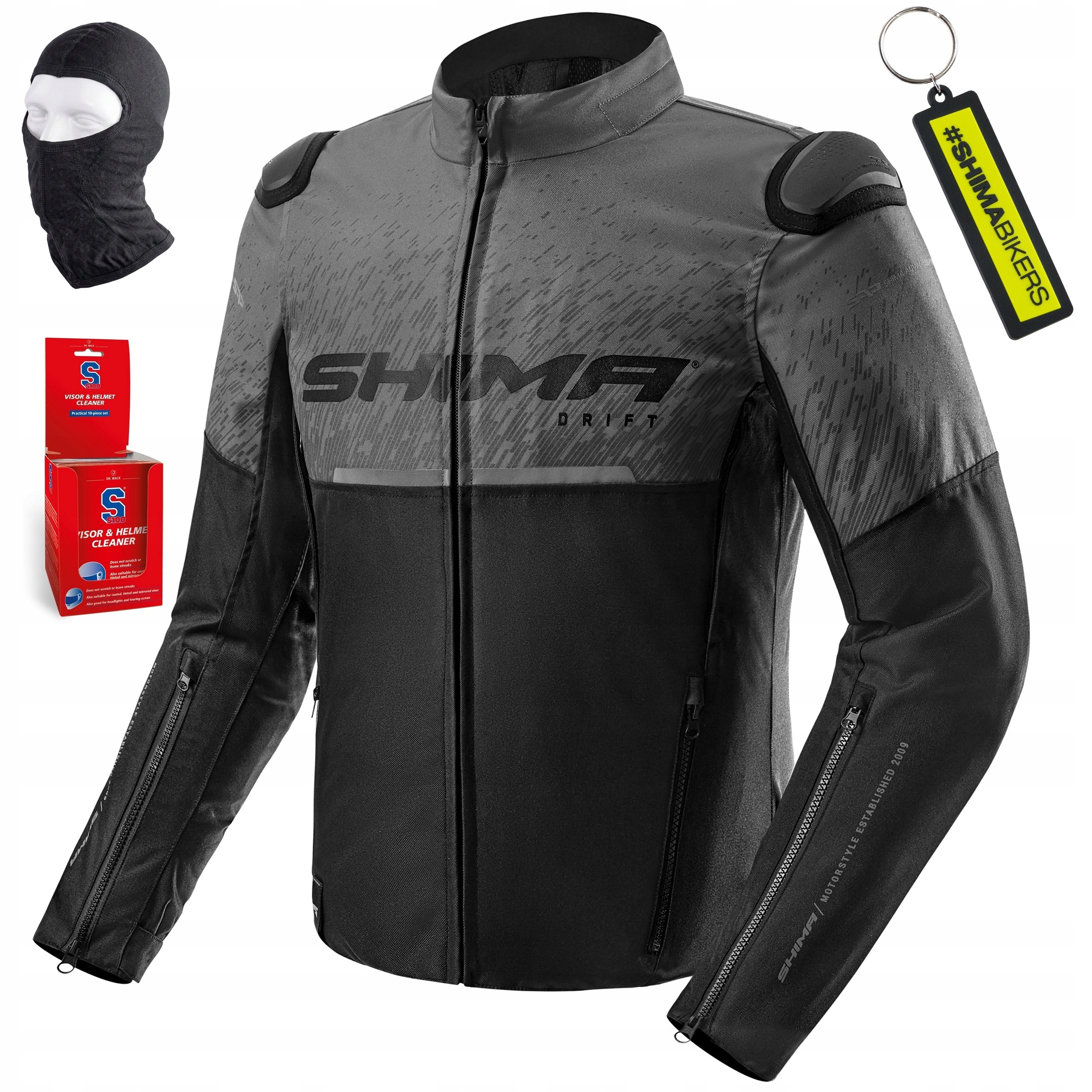 Motocyklová bunda Shima Drift 3v1 vodeodolná textilná Darčeky