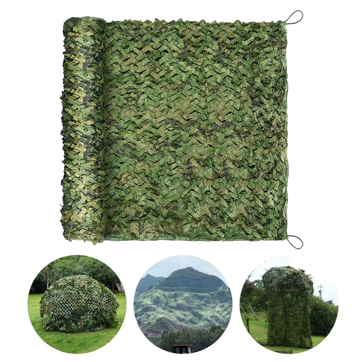 Siatka Maskująca Ogrodzeniowa Cieniująca Wojskowa Kamuflaż 24M2