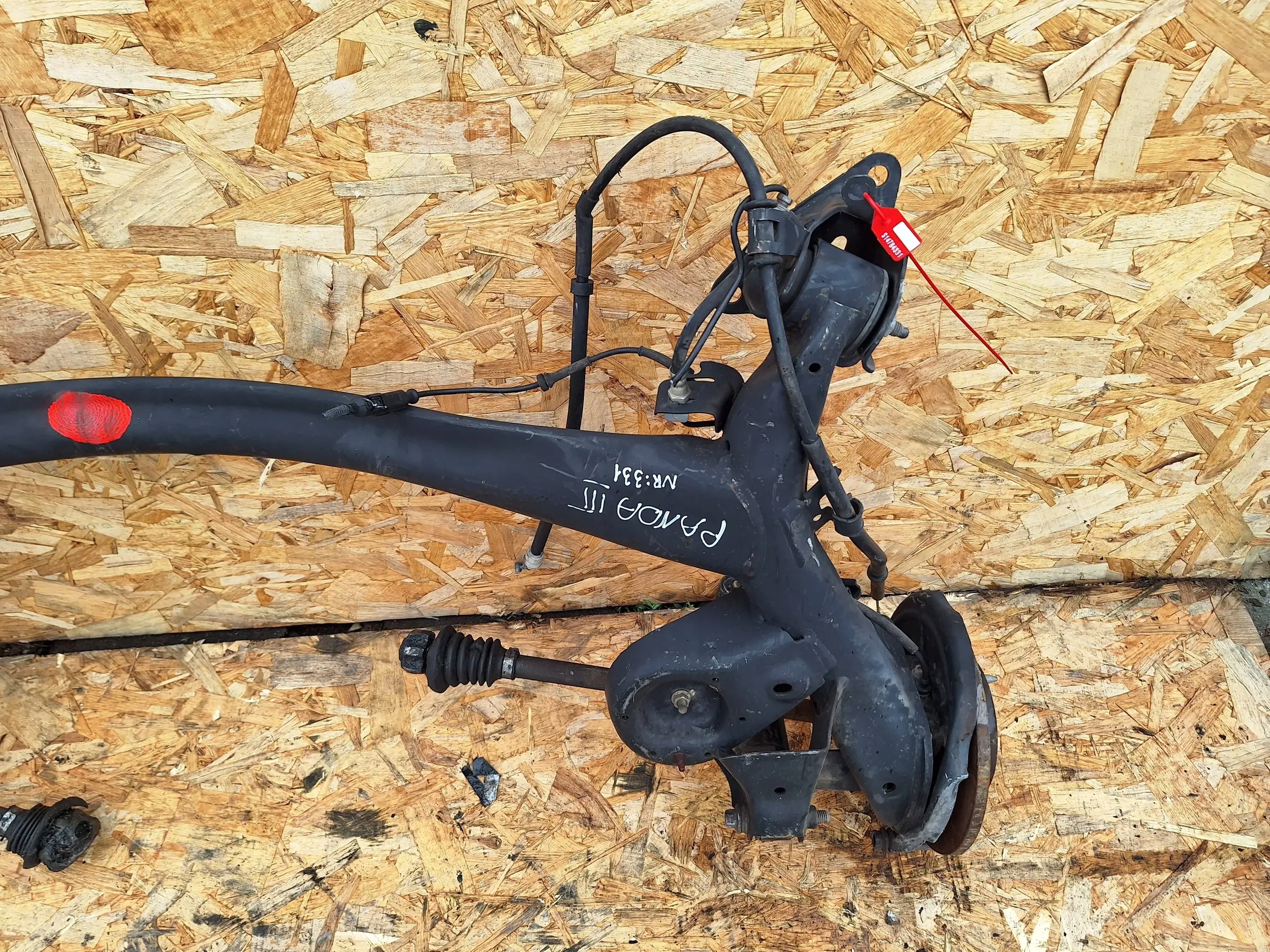 axis rear part Fiat Panda III Cross 4x4 12