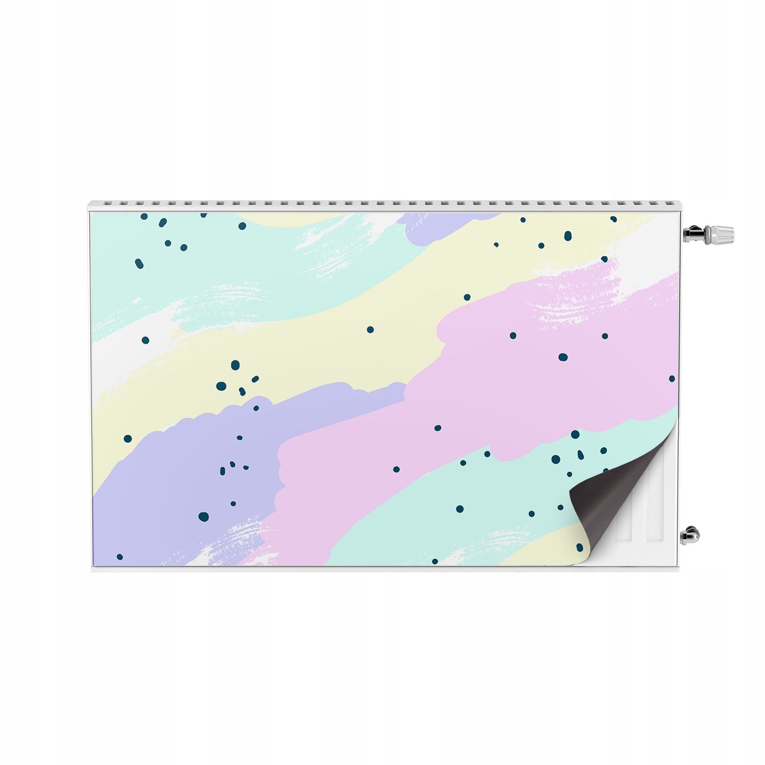 Ozdobná krytka na radiátor Malované barvy