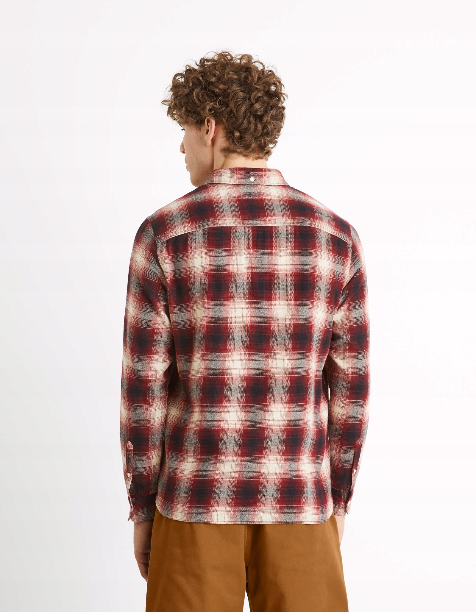 Celio Flanelová kostkovaná košile Camulto