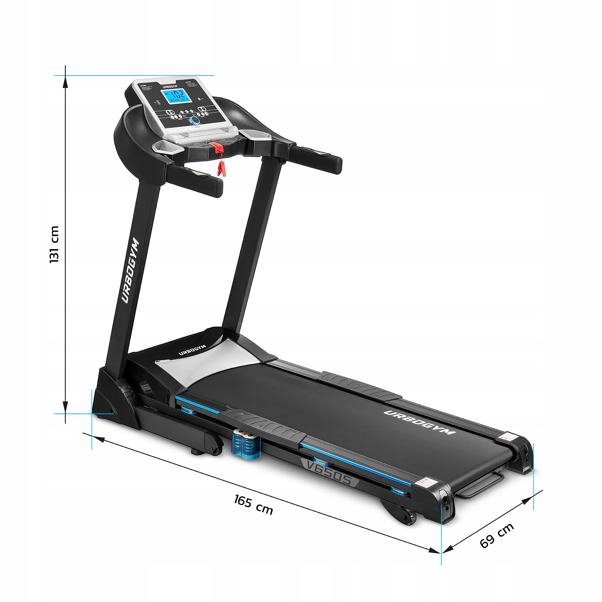 ELEKTRINIS TREADMILL V650S CUSHIONING RISE PULSE Treniruočių programų skaičius 12