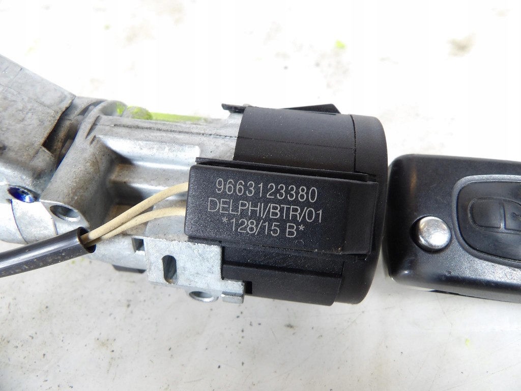 ignition key Citroen OE 9663123380