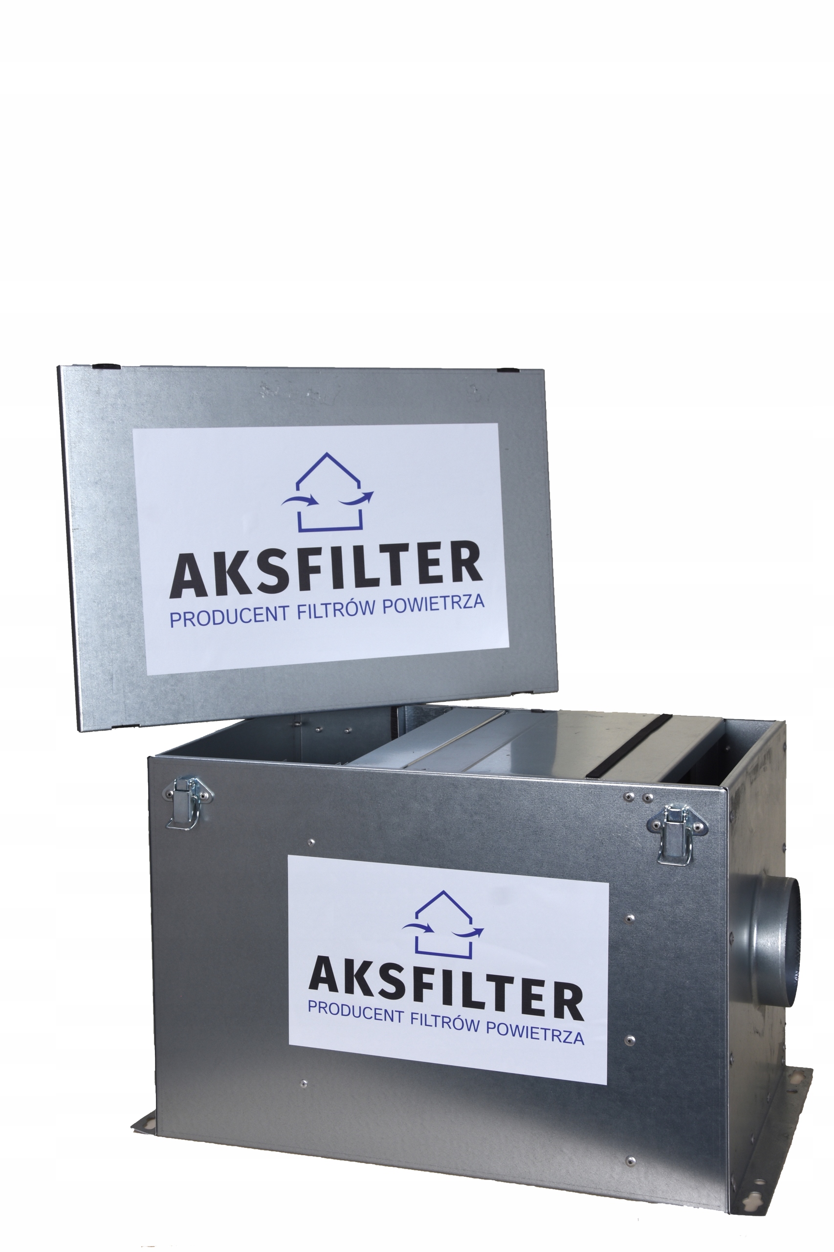 Kanálový antismogový filter H13 +G4 pre rekuperátor ventilácie 200 mm