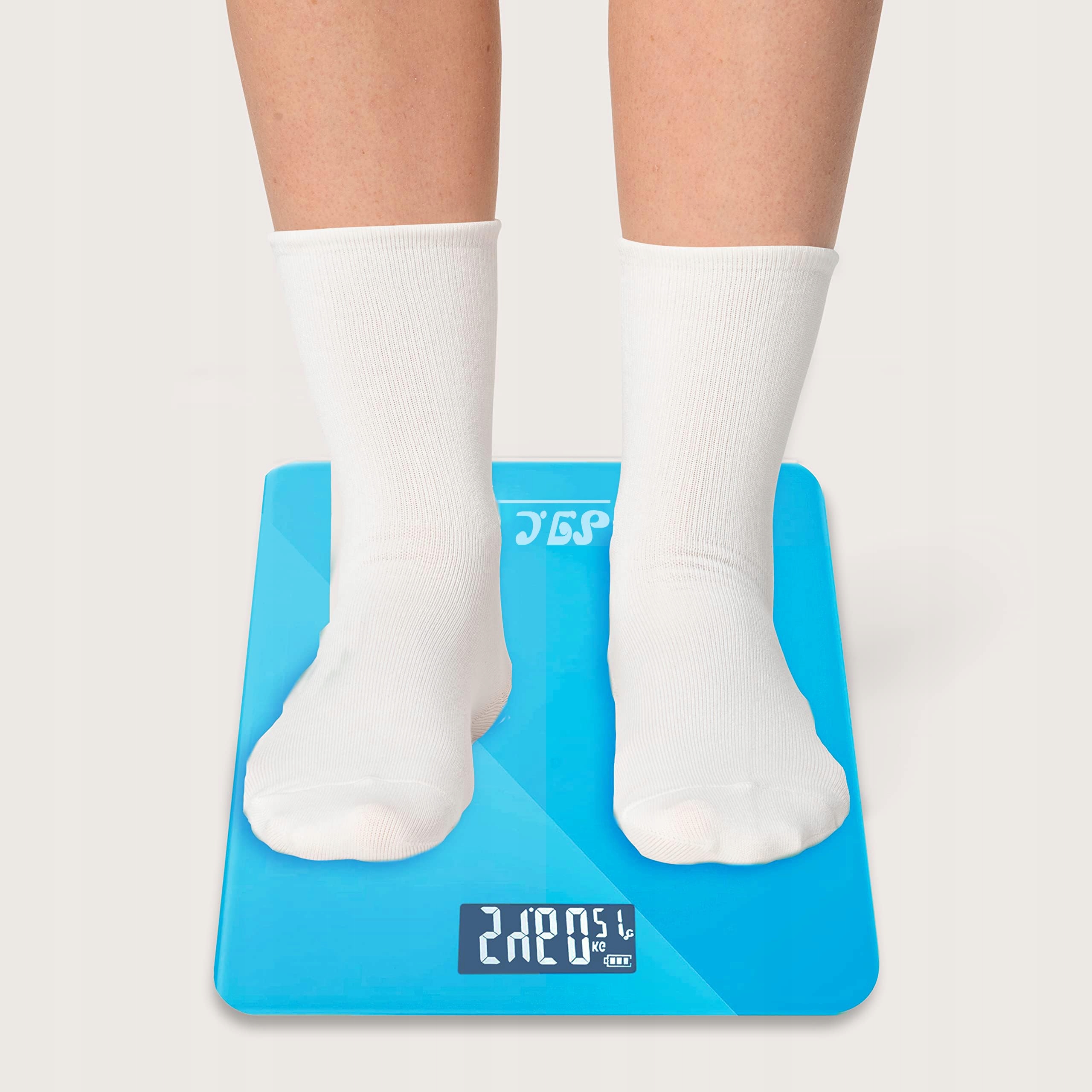 S.I.C Waga Osobowa Cyfrowa Szkło Hartowane LCD Max 180kg Zielona — miniatura 3