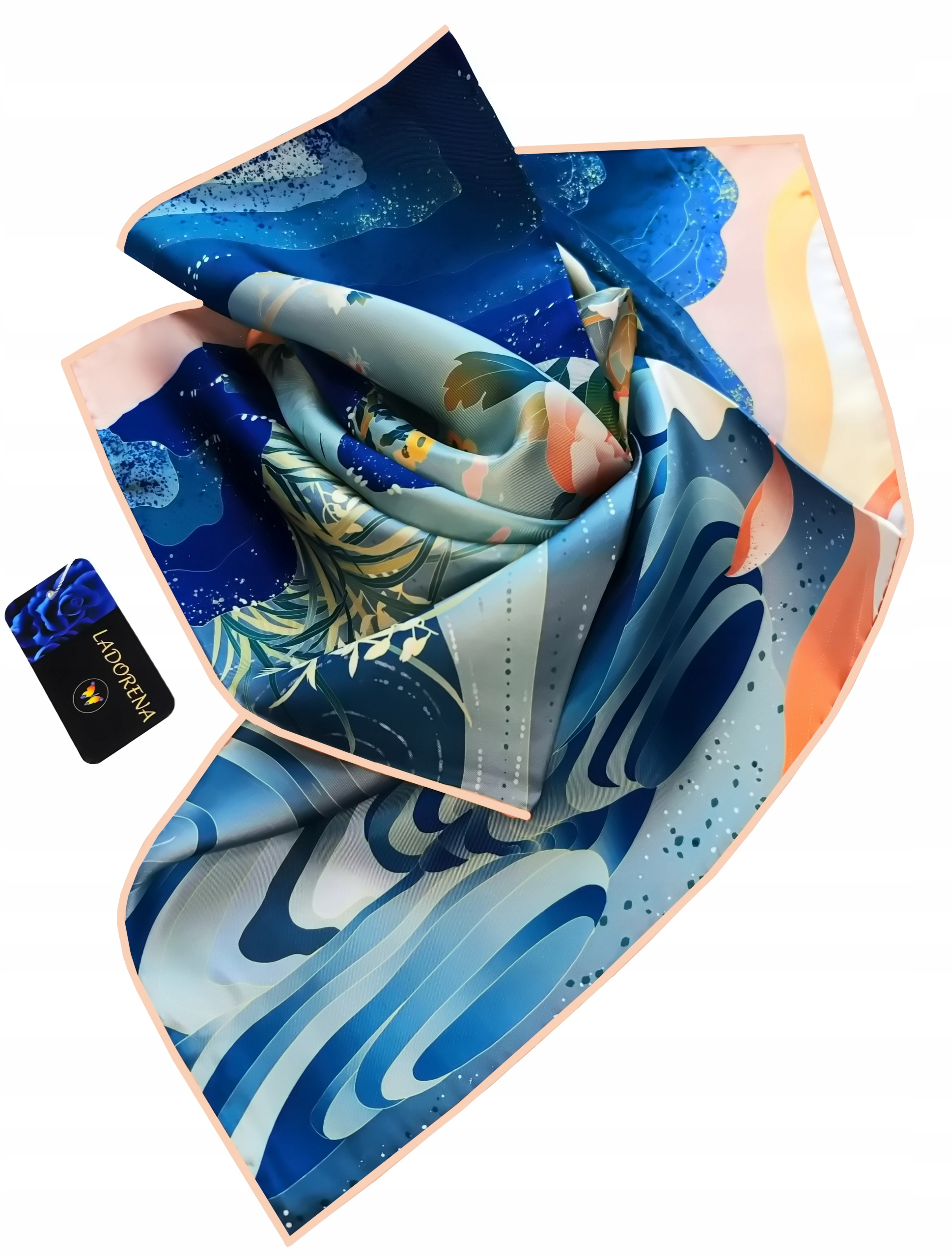 APASZKA JEDWABNA CHUSTA 100% JEDWAB NATURALNY MORWOWY MARKA JAKOŚĆ Płeć kobieta