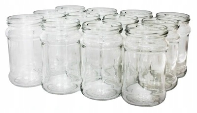 

Słoik 0,37 L 370 ML Dżem Przetwory Zestaw 12 Szt