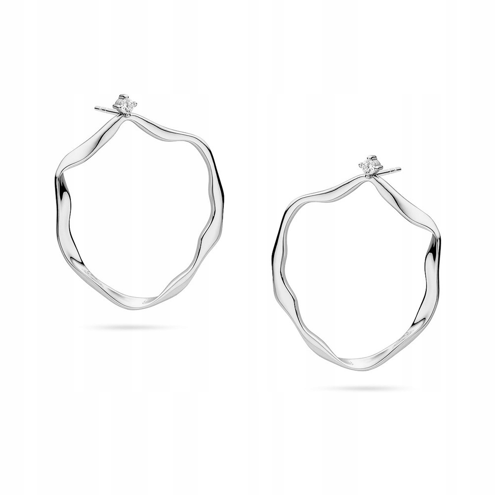 Stříbrné Náušnice S Náušnice Kroužky ryzost 925