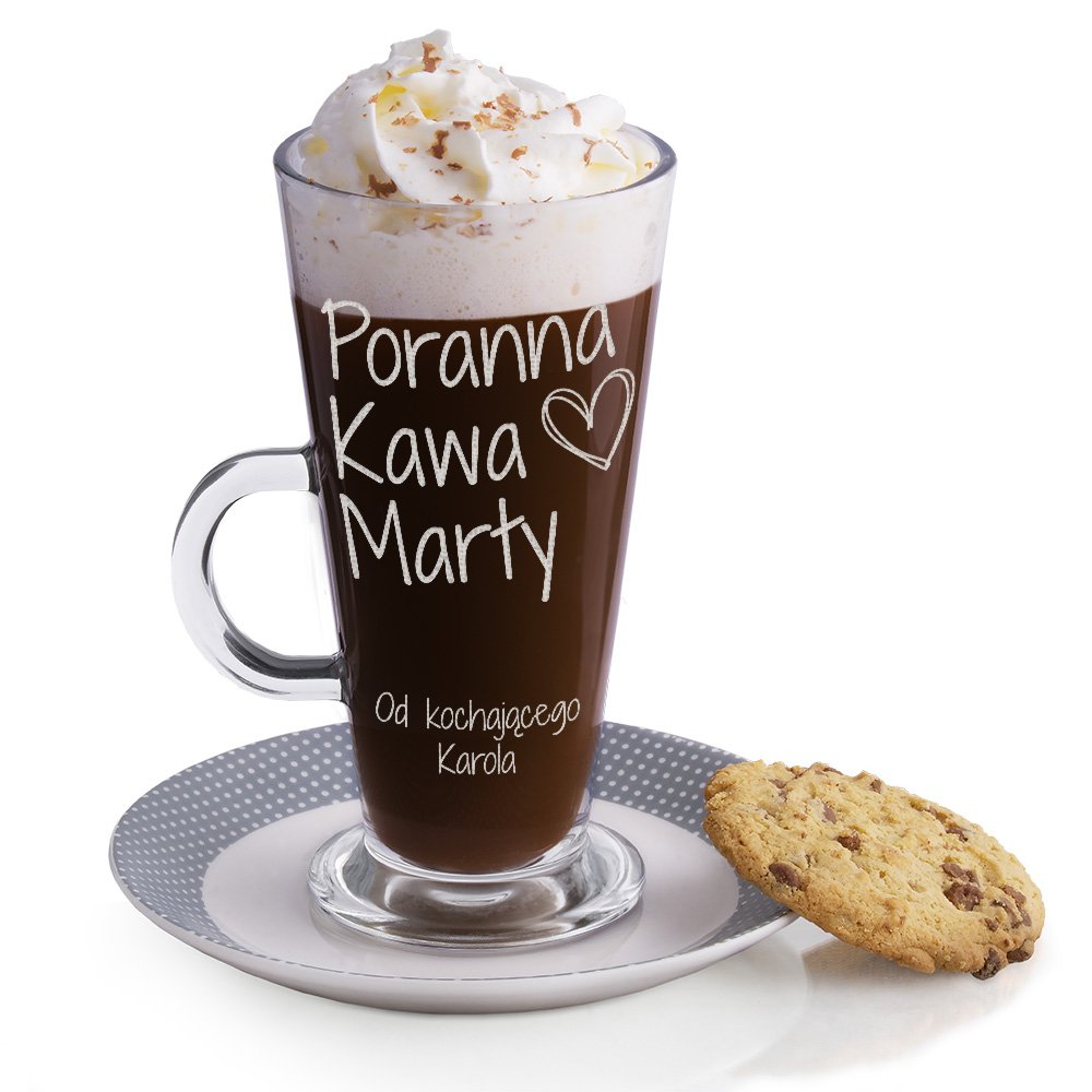 

Szklanka Latte Grawer Dla Dziewczyny Żony