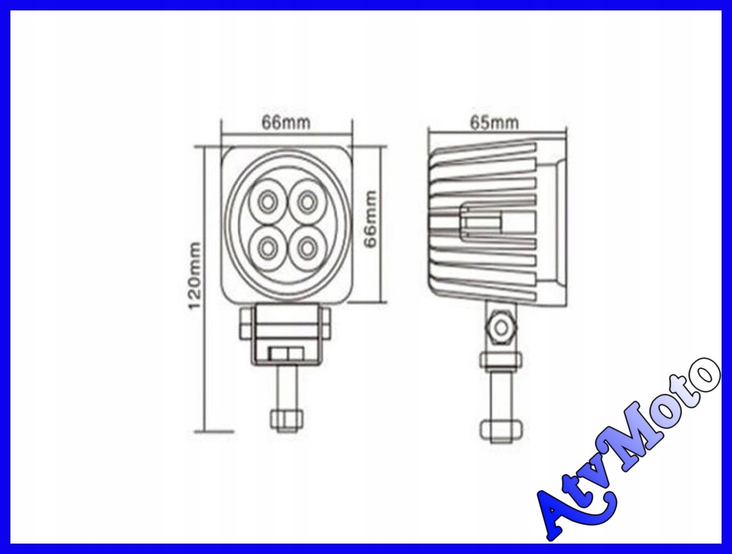 Lampa LED 4x3W - L0105 Источник света LED