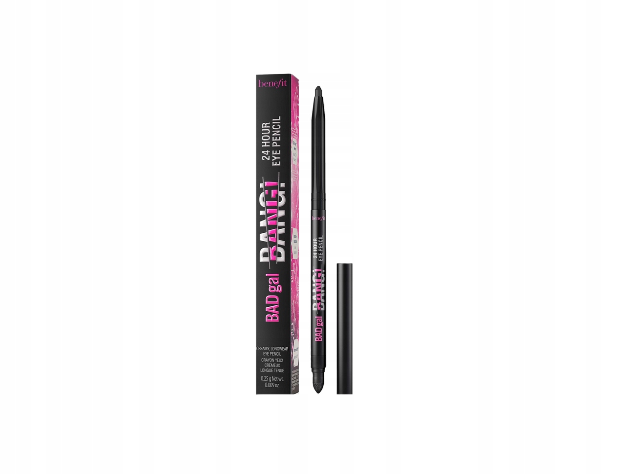 Benefit Tužka na oči Badgal Bang! 0,25g Pitch Black
