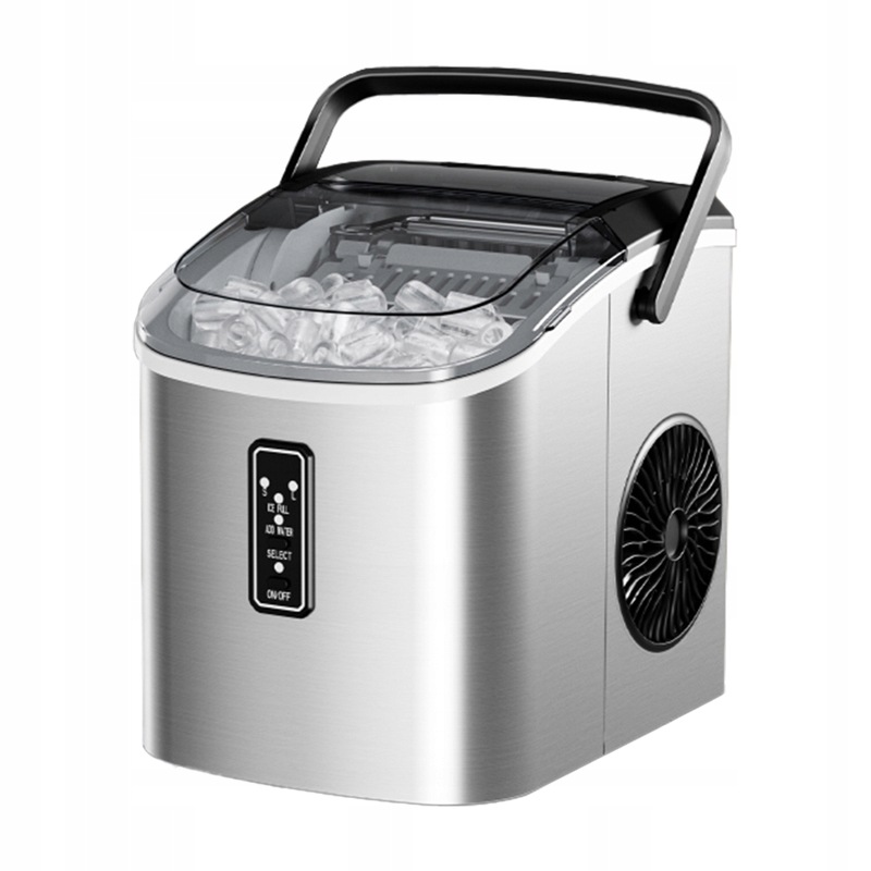 Výrobník ledu Euhomy IM08 1,2l 12 kg (stříbrný)