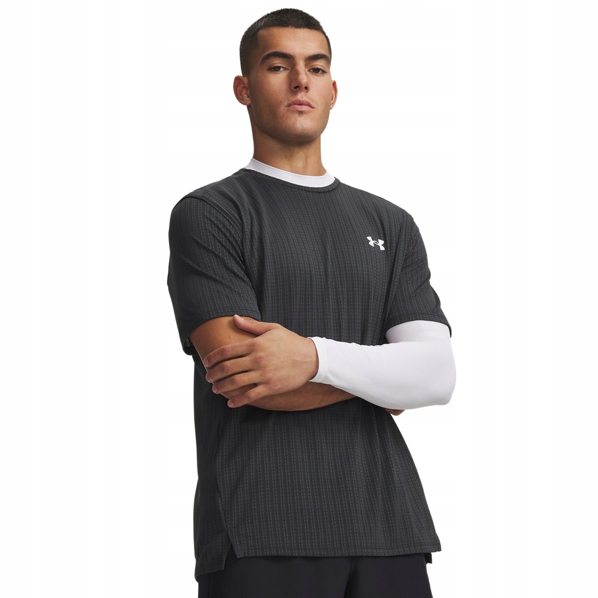 Męska koszulka treningowa Under Armour Tech Vent Jacquard New Czarny L