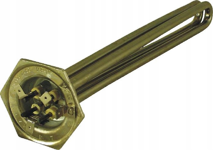 Grzałka bojlera gwint 5/4 cala 4000 W podwójna 4KW