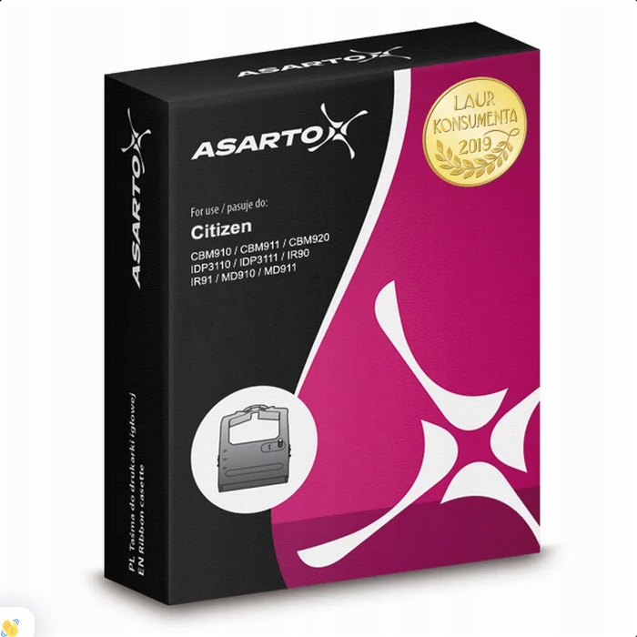Taśma Asarto do Citizen R3110 IR-91B black pro