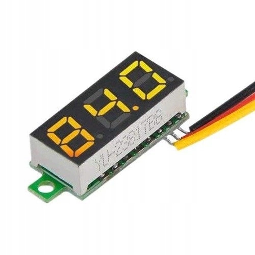 Woltomierz Cyfrowy LED 0-100V 0,28