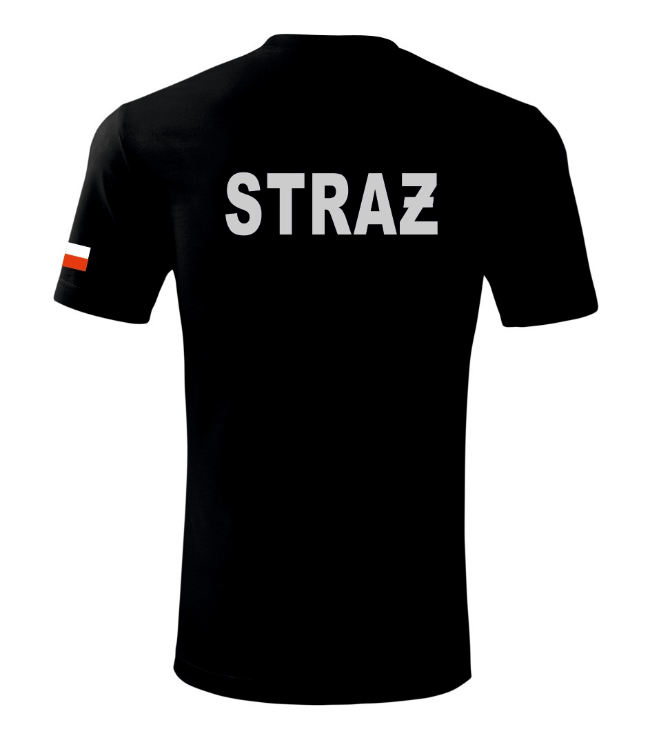 

Koszulka Męska Straż Pożarna Odblaskowa t-shirt