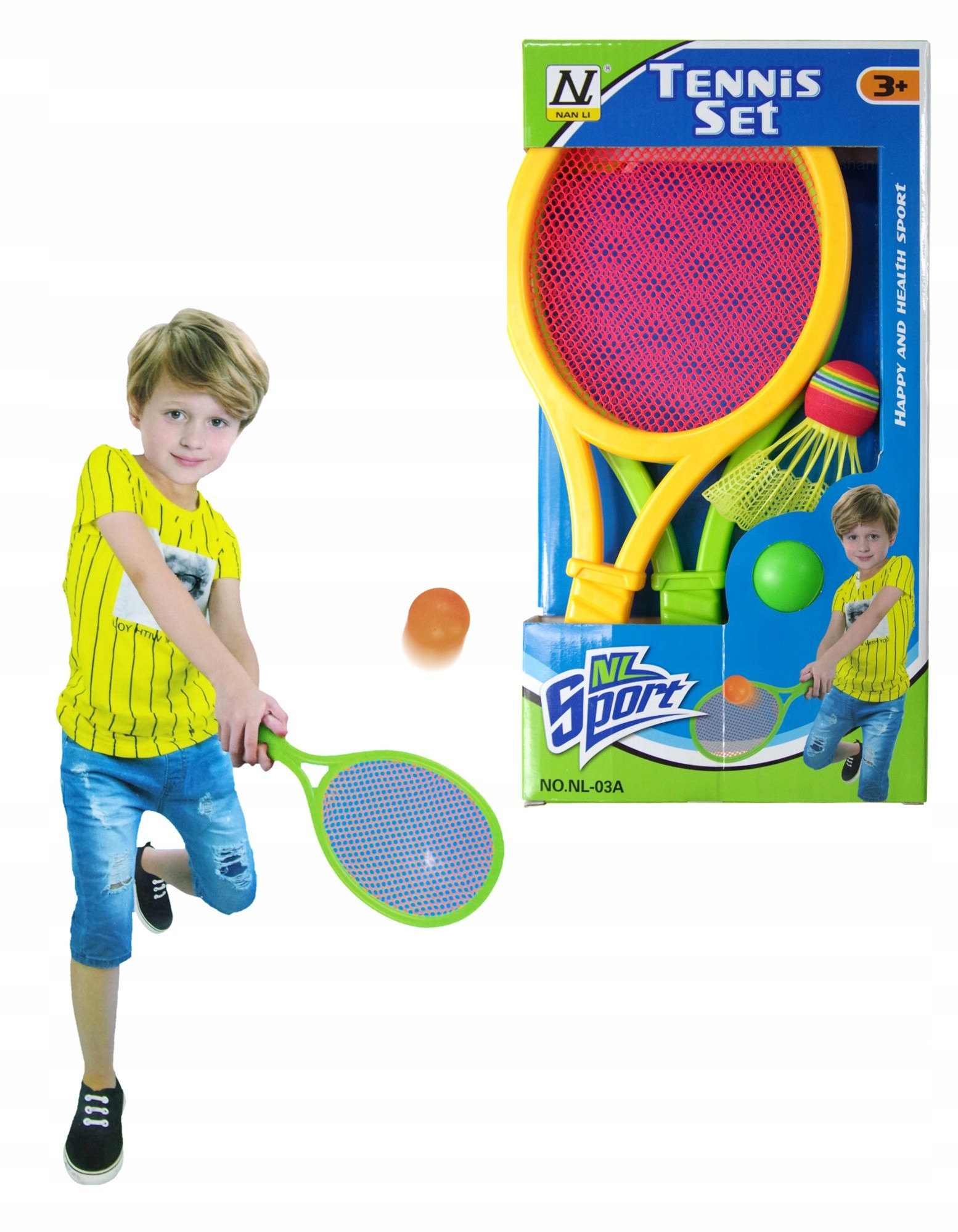 

Rakietki do gier badminton tenis lotka