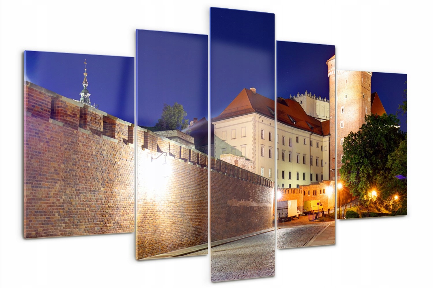 Skleněný triptychový obraz do ložnice Krakov Polsko