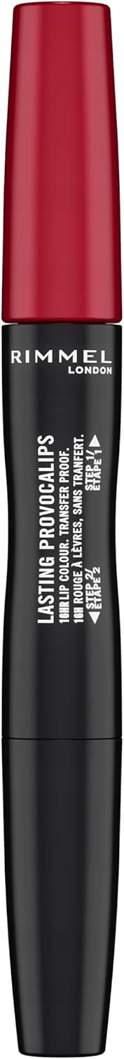 Rimmel Stay Matte tekutá rtěnka červená krémová hydratační 16 hodin