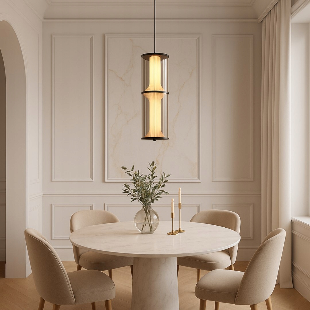 Light Prestige Lampa wisząca Aeris 2 transparentna Led Cct