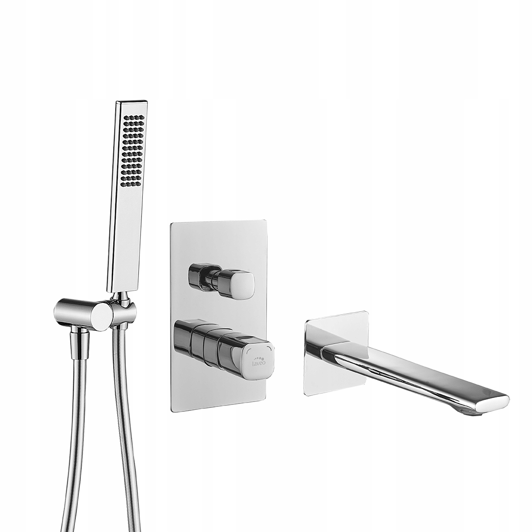 Tores – podomietková vaňová batéria s sprchovou súpravou