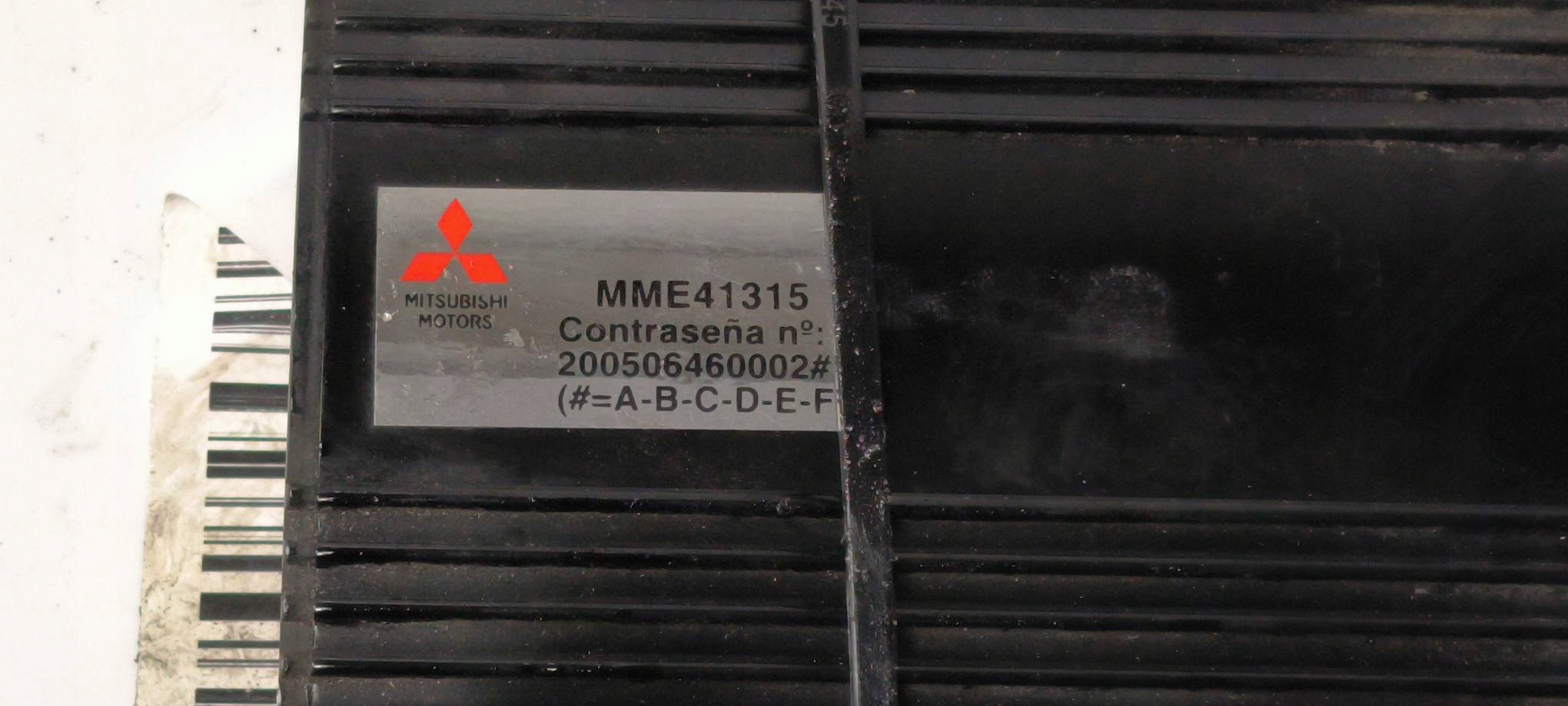 modulo MME41315 MITSHUBISHI MONTERO