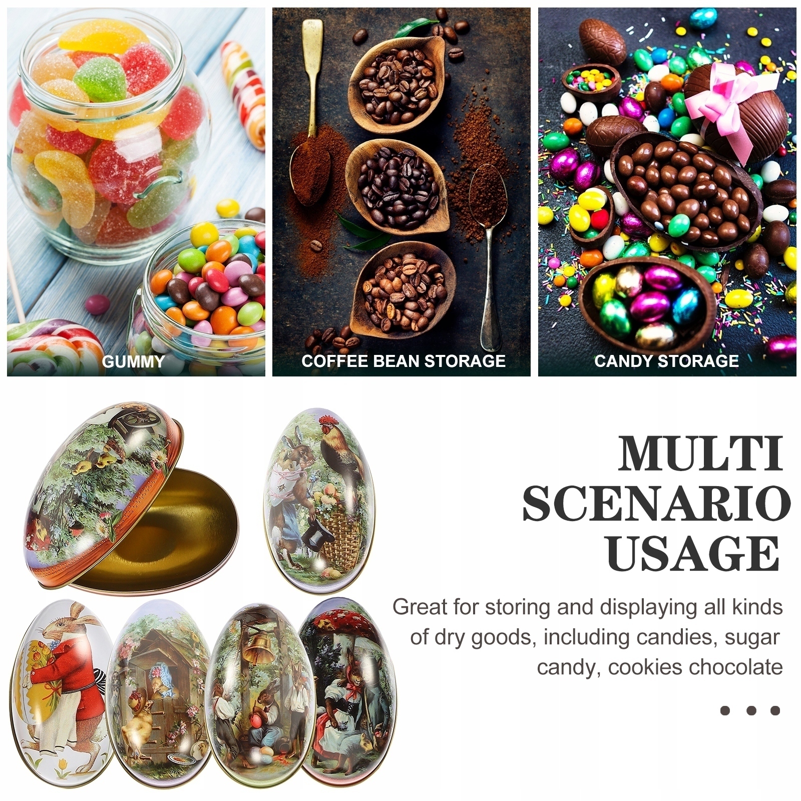 Wielkanoc luźna herbata puszka ozdobna pudełko Marka inna