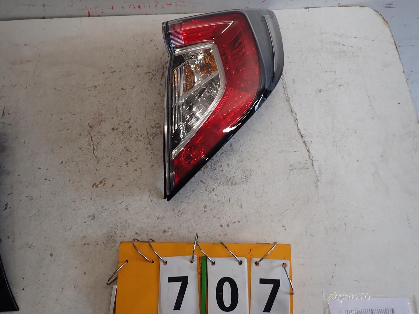 light rear part rear right HONDA CIVIC X 2017