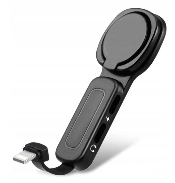 ADAPTER 2W1 LIGHTNING HOLDER RING STOJAK