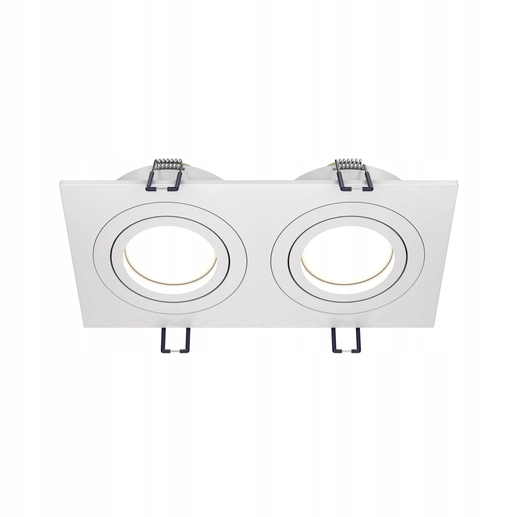 Svítidlo stropní podhledové nastavitelné dvojité bílé Maytoni