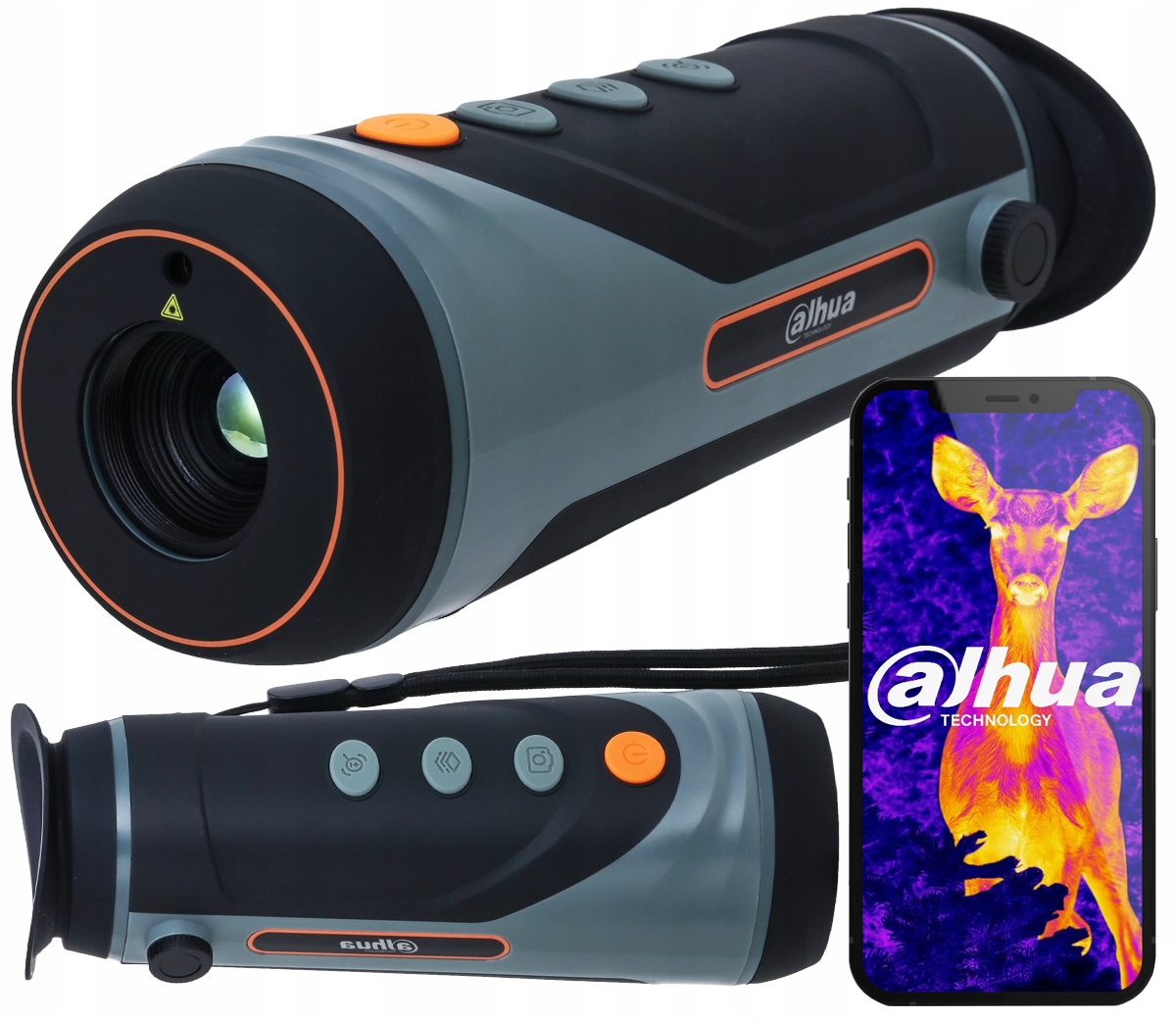 Termovizor 19mm 400x300p Dahua Wifi Termokamera.