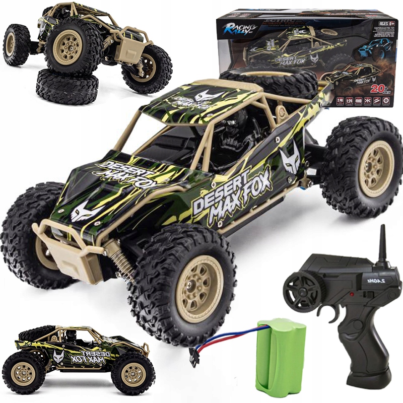 

Duży Zdalnie Sterowany Model Rc Auto na Pilota 4x4