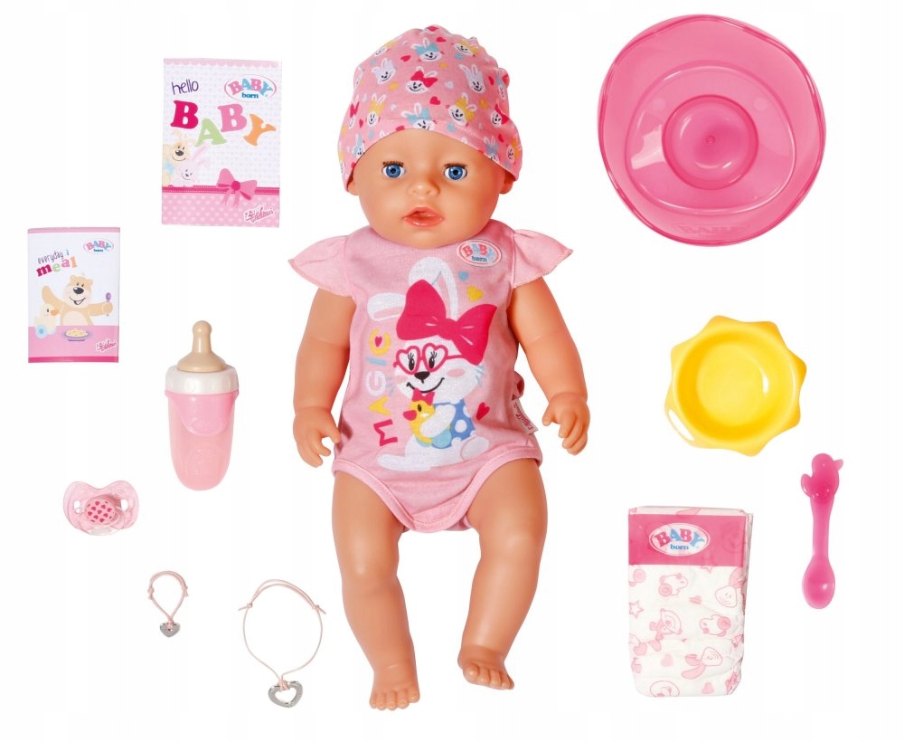 

Baby Born Lalka Magic Girl Soft Sika Płacze Pije