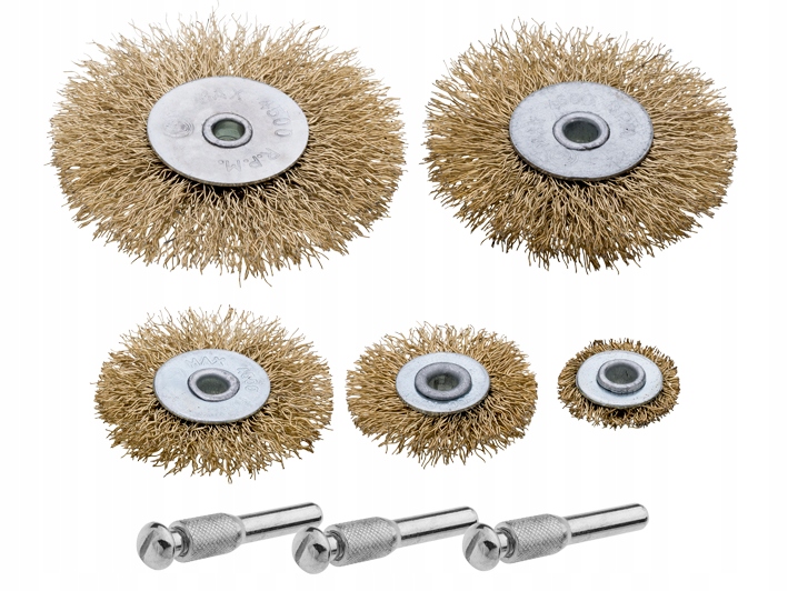 

Szczotka Druciana Do Wiertarki Zestaw 5 szt