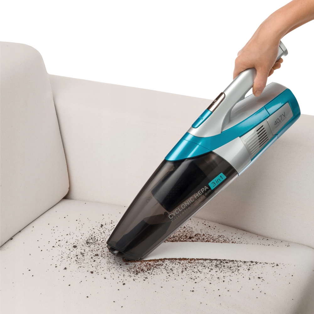 Odkurzacz Pionowy 3w1 Sencor SVC0740BL Funkcja Mop Filtr HEPA