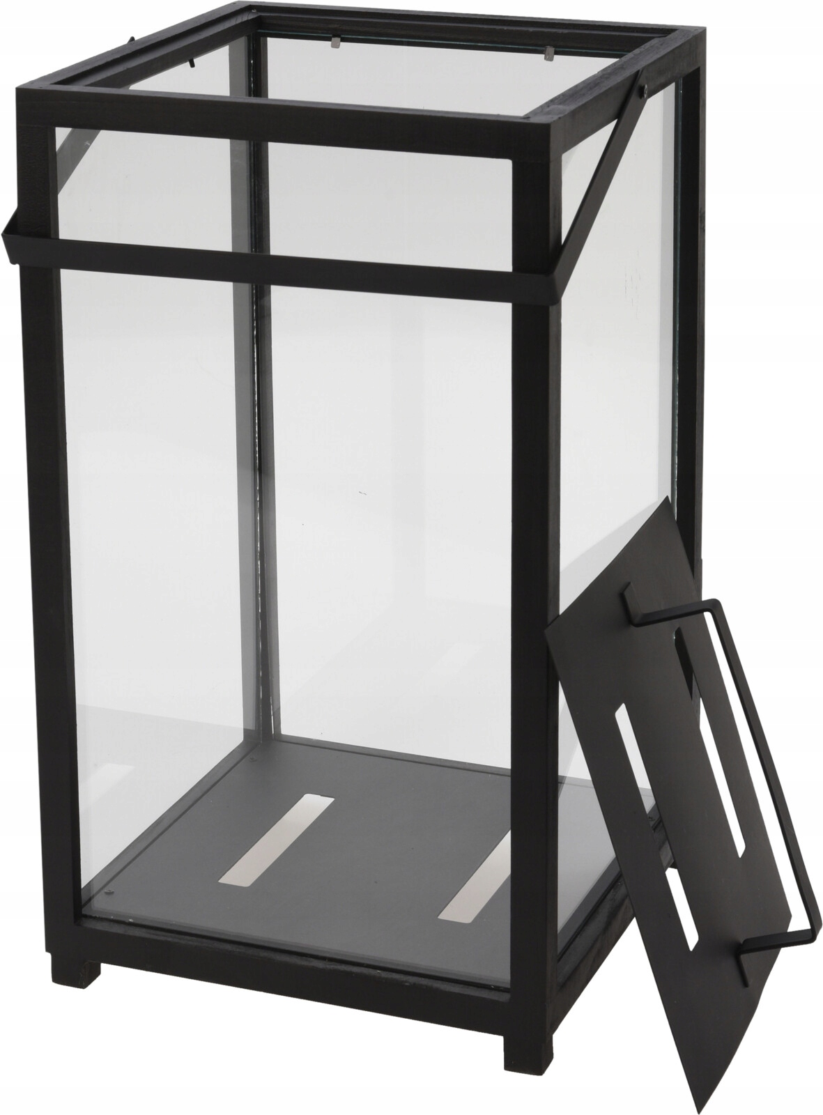 LATARNIA DEKORACYJNA DREWNIANA LAMPION 33CM Marka Koopman