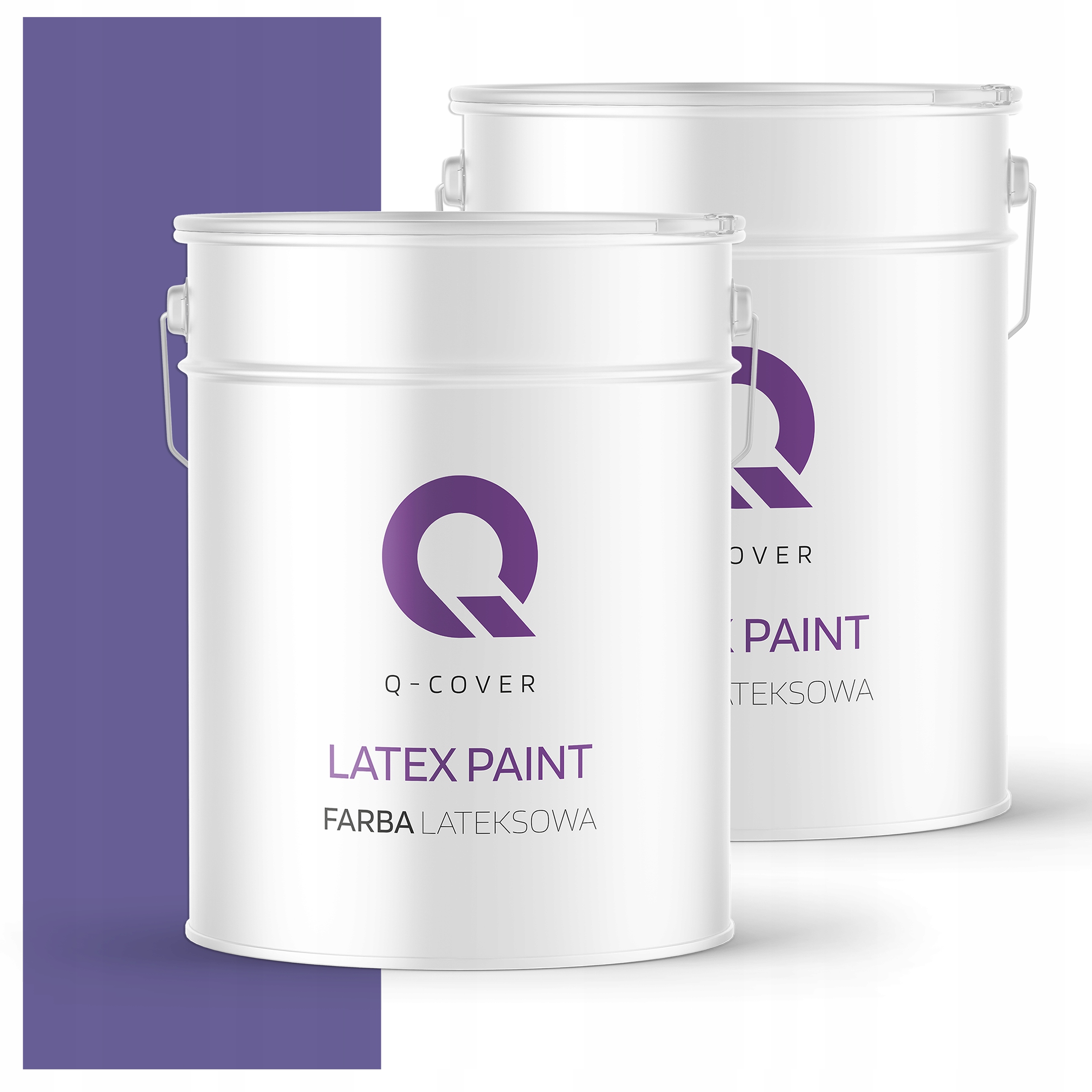 Latexová farba na interiér steny Stropy 10L Hlboká matná fialová tmavá