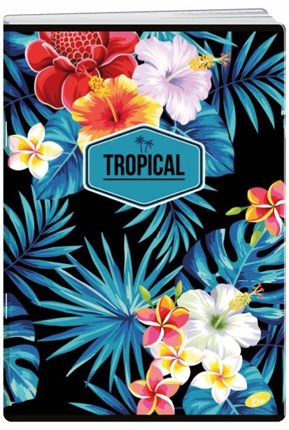 

Zeszyt A4 80K Linia Tropical Tetis MIX Wzorów