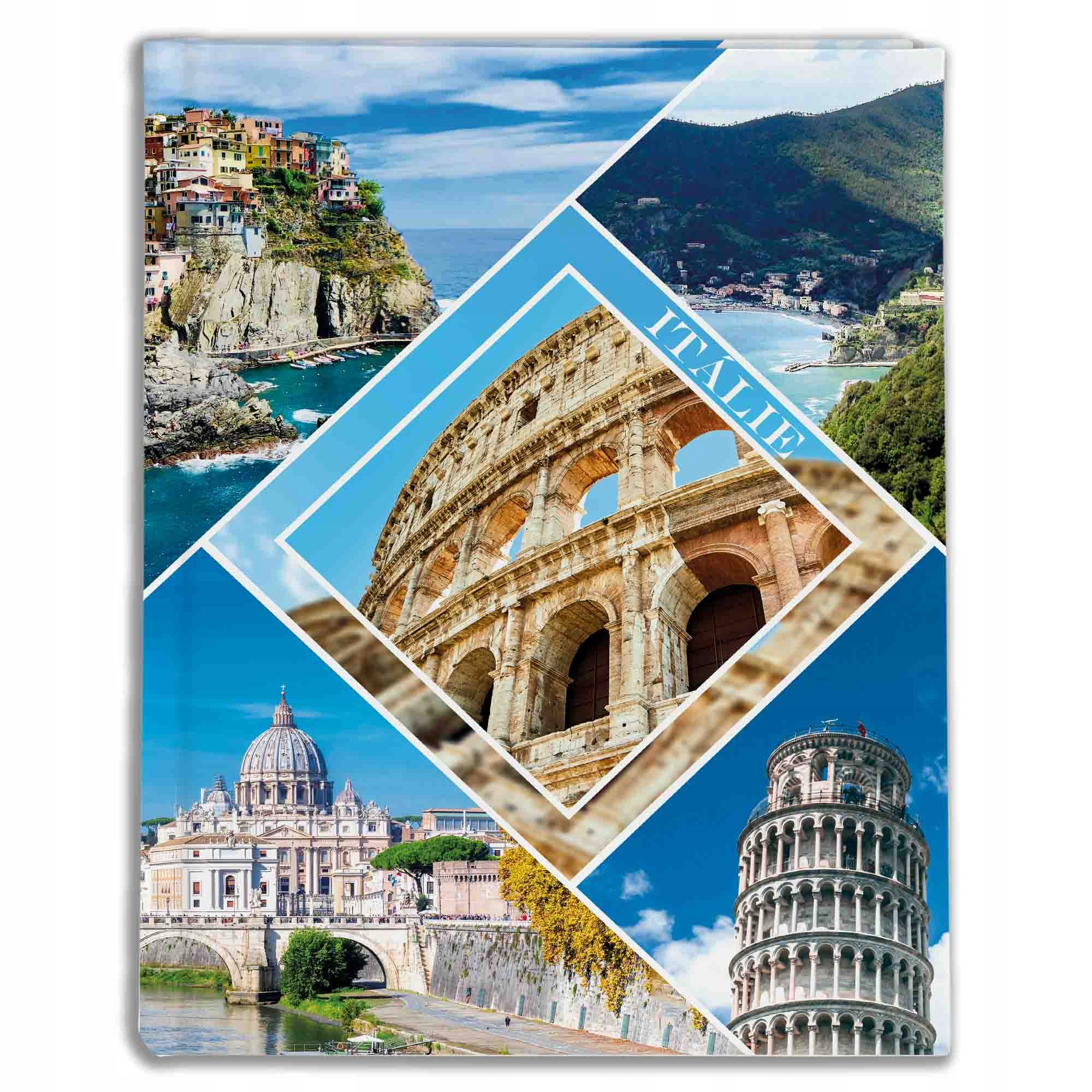 Tradiční album na 60 černých listů 19,5x26 cm Itálie 749(cz)