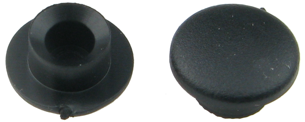 

Klawisz grzybek czarny 8x4mm (10 szt.) /4544-10