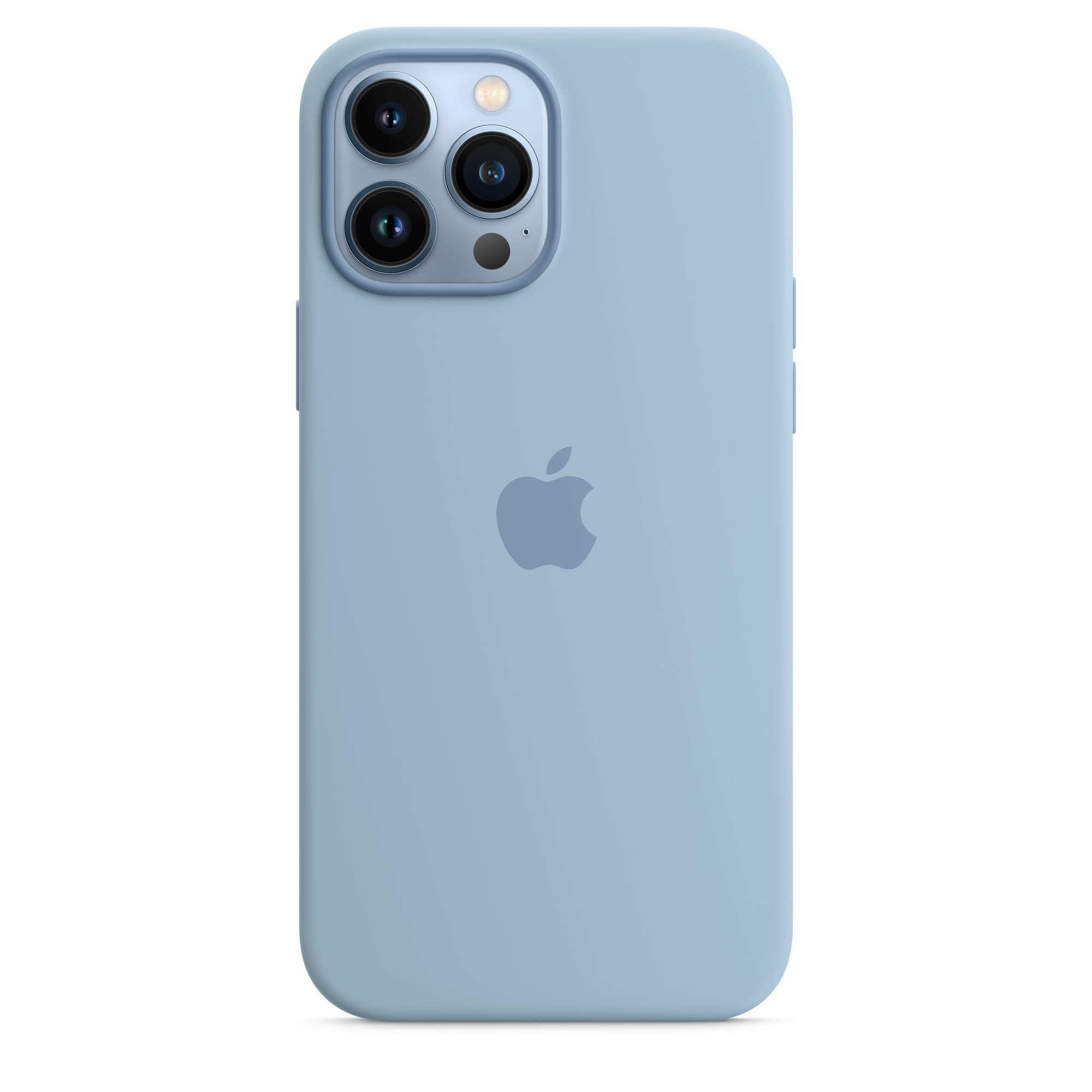 Silikonové pouzdro pro iPhone 13 Pro Max Modrá mlha Silicone Case Blue Fog