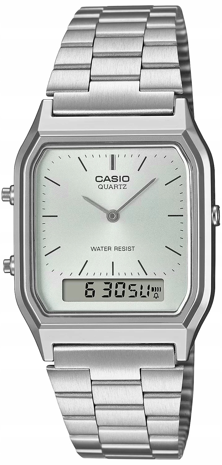 Hodinky Casio Vintage AQ-230A-7AMQYES stříbrné
