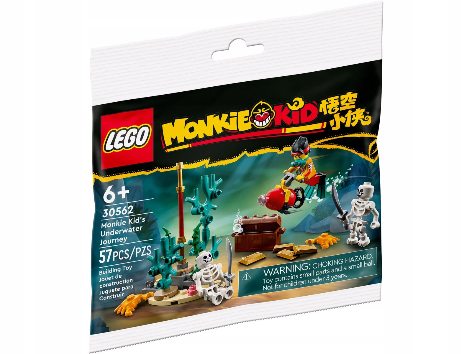 Lego 30562 Podvodní dobrodružství Monkie Kida Kid Nové