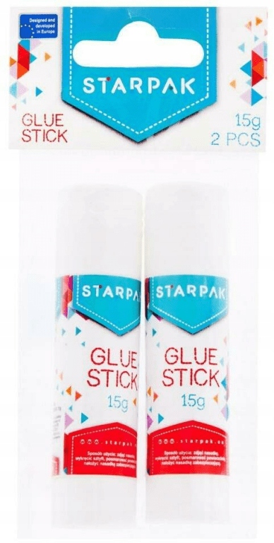 

Klej w sztyfcie 15g zestaw 2szt Starpak
