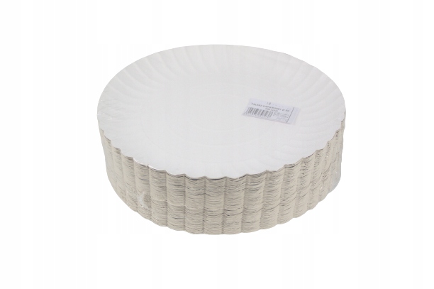 

Talerz Papierowy Biały Okrągły 26cm Eko 100 szt.