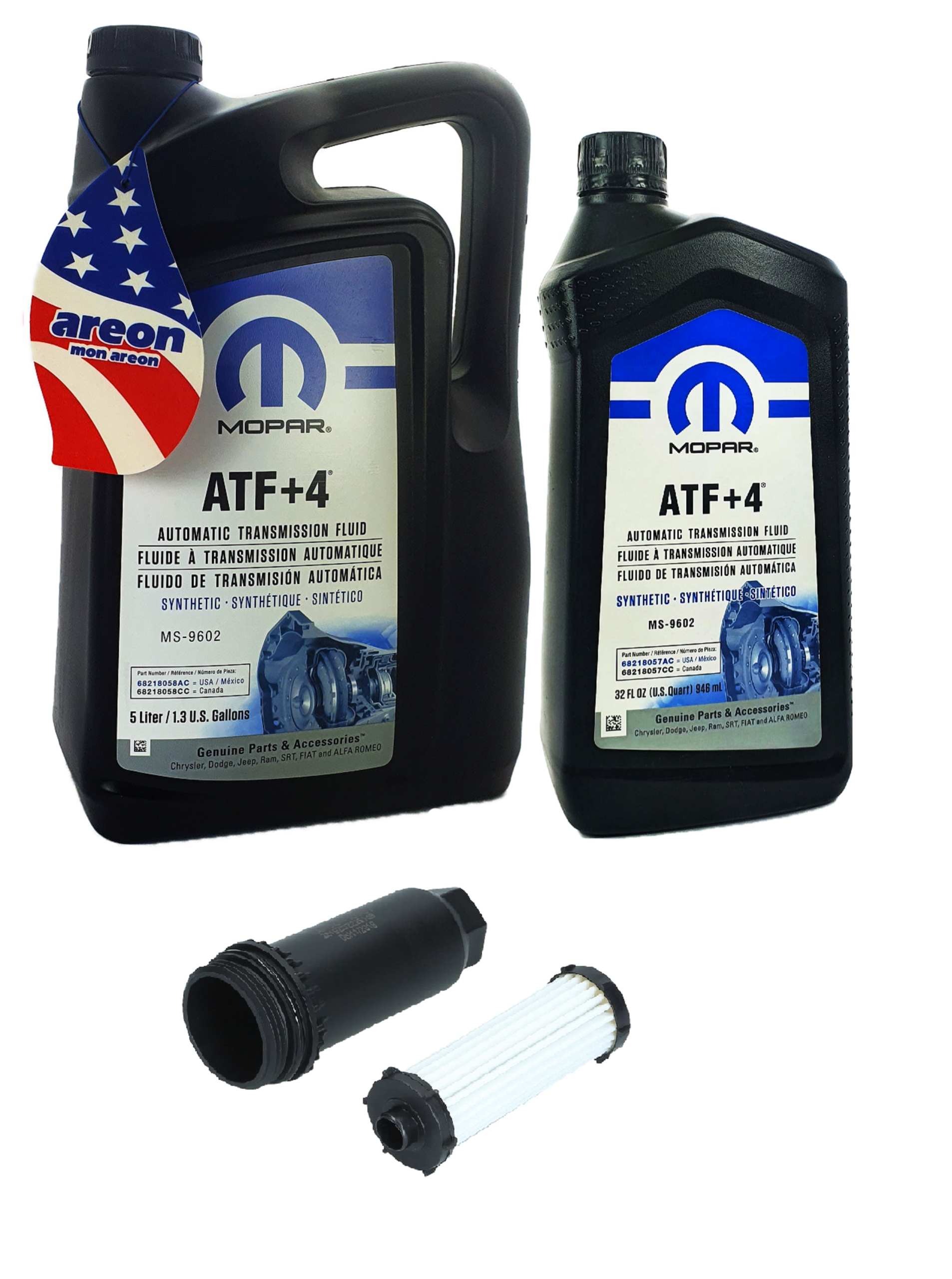 ZESTAW MOPAR ATF+4 + FILTR DODGE JOURNEY 2.0CRD 2008.08-2012