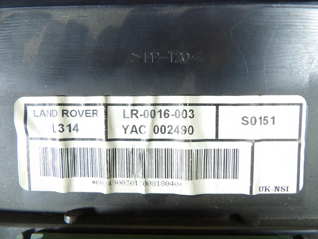 LAND ROVER FREELANDER 2.0TD dials LR-0016-003