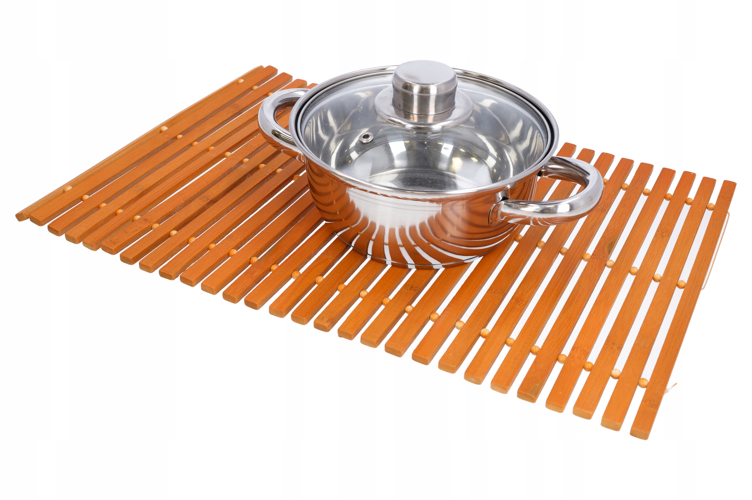 PODKŁADKA NA STÓŁ 30x45 BAMBUSOWA OCHRONNA POD GARNEK TALERZ MATA STOŁOWA EAN (GTIN) 5903822721649