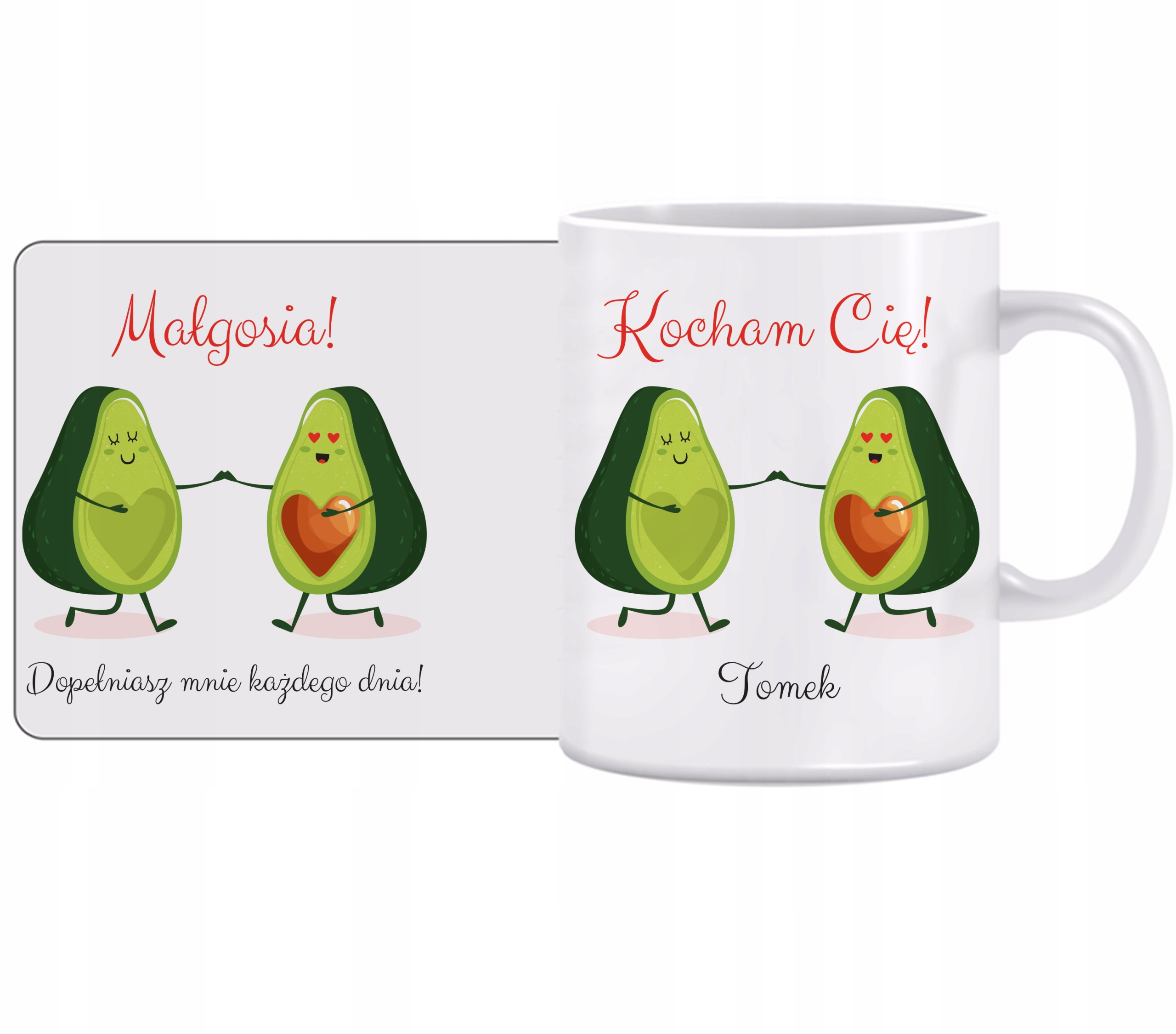 

Kubek na walentynki z Waszymi imionami, prezent